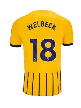 Brighton Danny Welbeck #18 Gostujuci Dres 2024-25 Kratak Rukavima